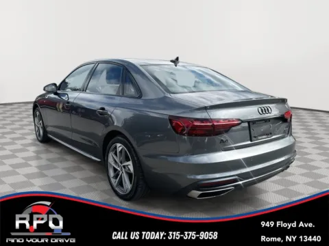 Another view of 2021 Audi A4 Sedan S line Premium Plus for sale in Rome, NY at Rome Preowned Auto Sales