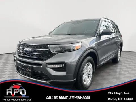 Gray 2022 Ford Explorer XLT for sale in Rome, NY