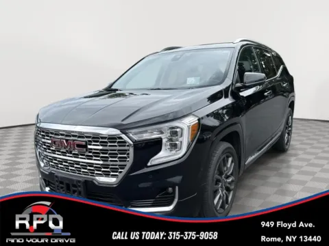 Black 2022 GMC Terrain Denali for sale in Rome, NY