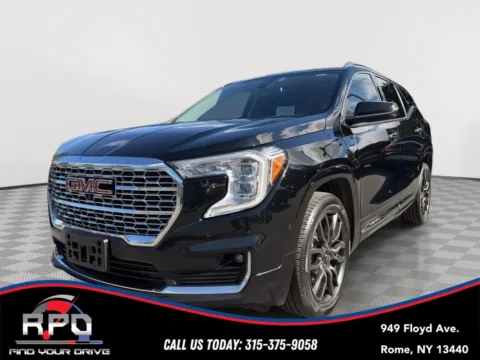 Black 2022 GMC Terrain Denali for sale in Rome, NY