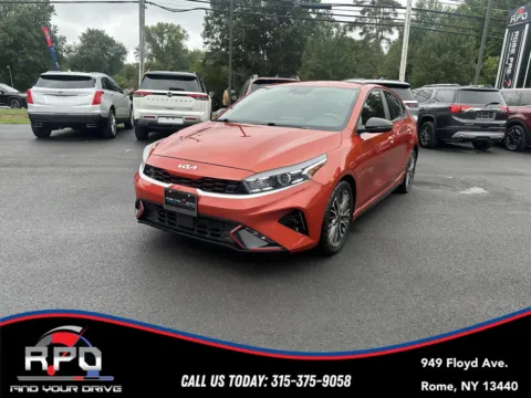 Orange 2022 Kia Forte GT-Line for sale in Rome, NY
