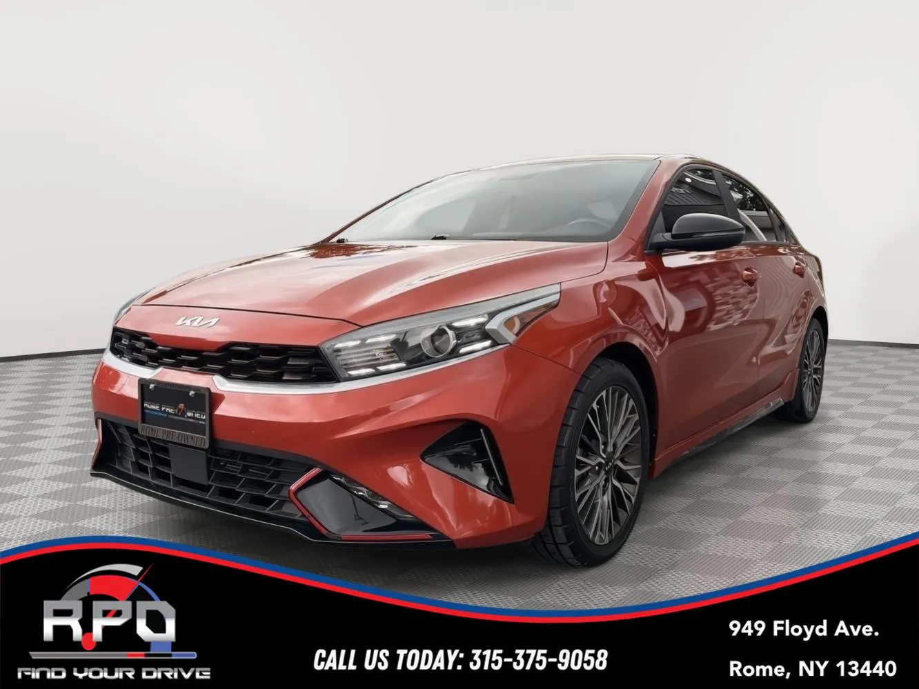 Orange 2022 Kia Forte GT-Line for sale in Rome, NY