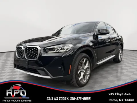 Black 2023 BMW X4 xDrive30i for sale in Rome, NY