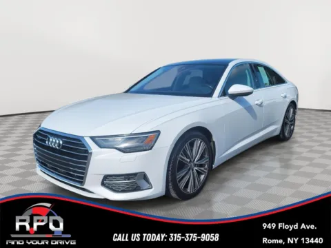 White 2019 Audi A6 Premium for sale in Rome, NY