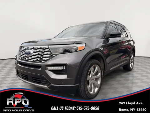 Gray 2020 Ford Explorer Platinum for sale in Rome, NY