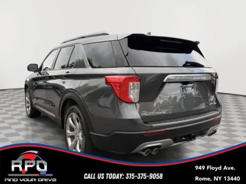 Another view of 2020 Ford Explorer Platinum for sale in Rome, NY at Rome Preowned Auto Sales