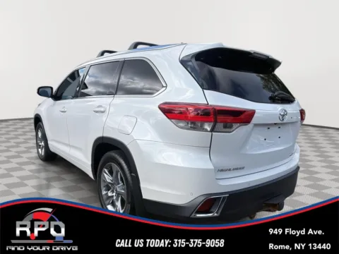 Another view of 2019 Toyota Highlander Limited for sale in Rome, NY at Rome Preowned Auto Sales