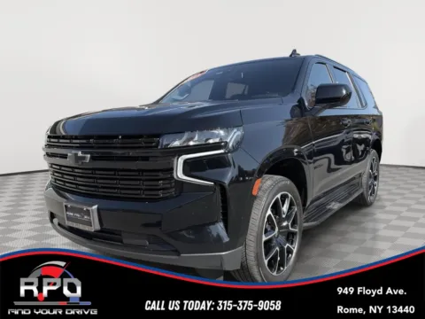 Black 2021 Chevrolet Tahoe RST for sale in Rome, NY