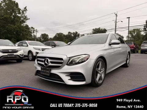 Silver 2017 Mercedes-Benz E-Class E 300 Sport for sale in Rome, NY