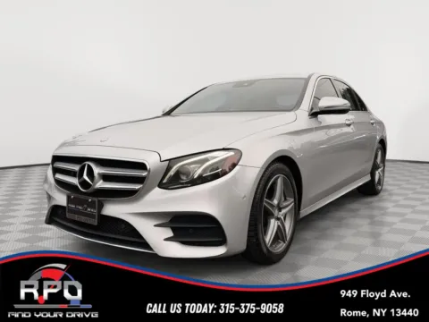 Silver 2017 Mercedes-Benz E-Class E 300 Sport for sale in Rome, NY