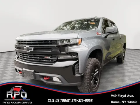 Gray 2021 Chevrolet Silverado 1500 LT Trail Boss for sale in Rome, NY