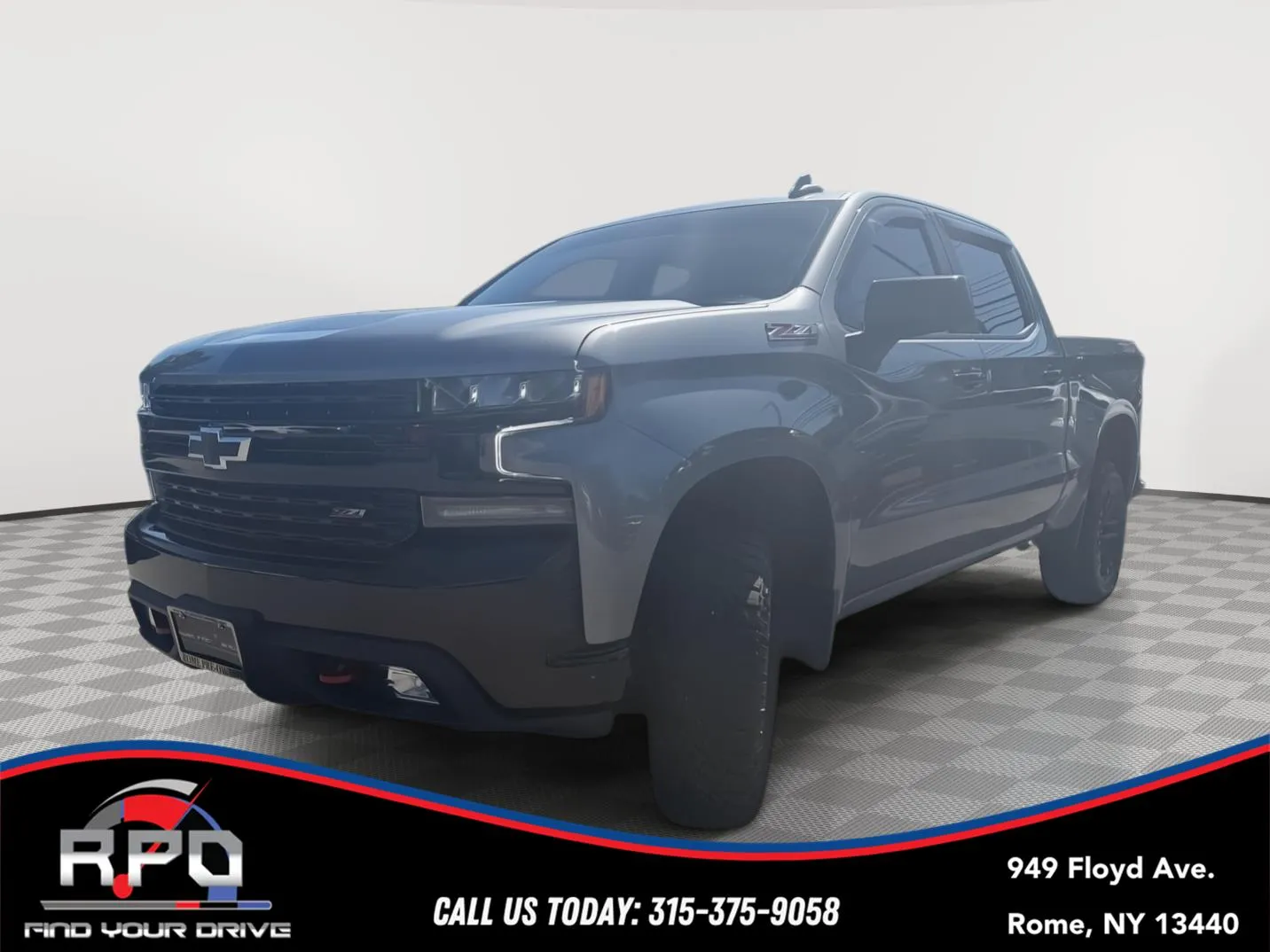 Gray 2021 Chevrolet Silverado 1500 LT Trail Boss for sale in Rome, NY
