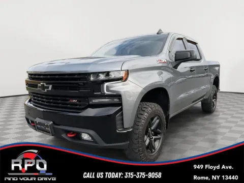 Gray 2021 Chevrolet Silverado 1500 LT Trail Boss for sale in Rome, NY