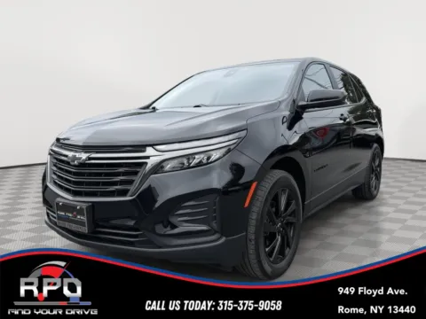 Black 2024 Chevrolet Equinox LS for sale in Rome, NY