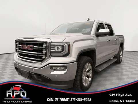 Silver 2018 GMC Sierra 1500 SLT for sale in Rome, NY