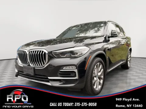 Black 2020 BMW X5 xDrive40i for sale in Rome, NY