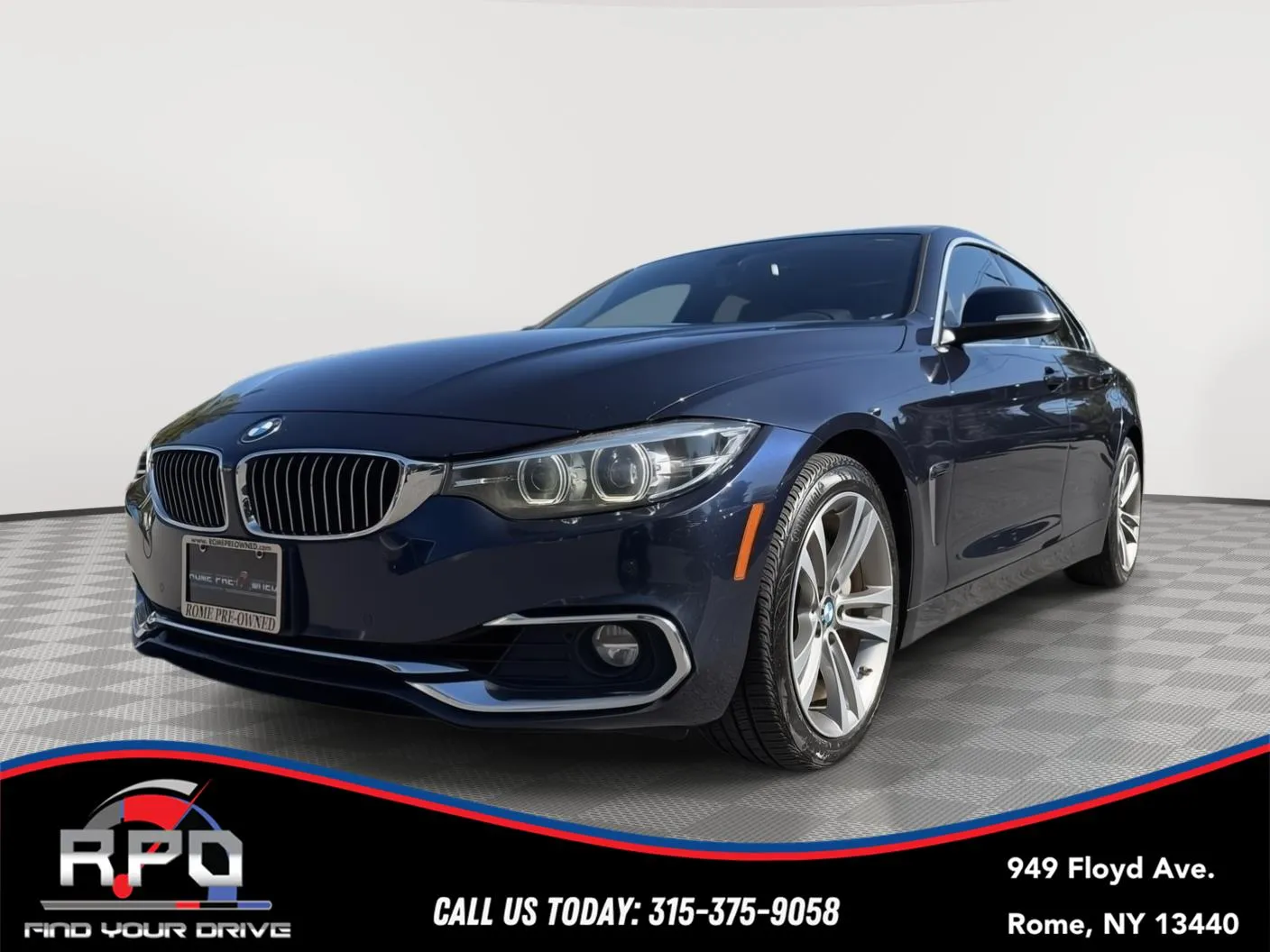 Blue 2019 BMW 4 Series 440i xDrive for sale in Rome, NY