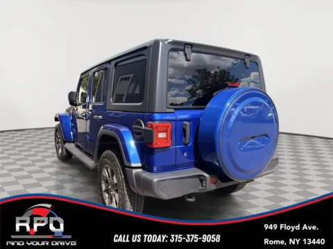 Photos of 2020 Jeep Wrangler Unlimited Sahara for sale in Rome, NY at Rome Preowned Auto Sales