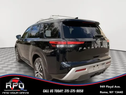 Another view of 2022 Nissan Pathfinder Platinum for sale in Rome, NY at Rome Preowned Auto Sales