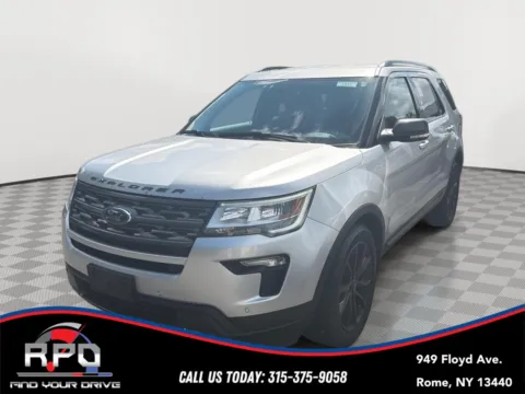 Silver 2019 Ford Explorer XLT for sale in Rome, NY