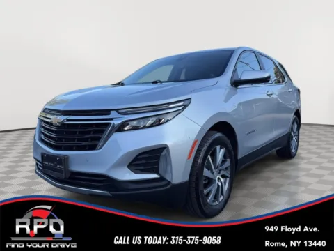 Silver 2022 Chevrolet Equinox LT for sale in Rome, NY