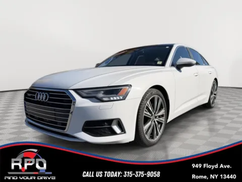 White 2019 Audi A6 Premium for sale in Rome, NY