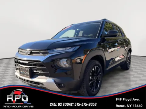 Black 2021 Chevrolet Trailblazer LT for sale in Rome, NY