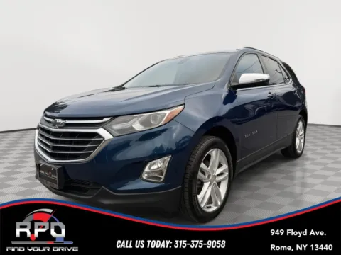 Blue 2020 Chevrolet Equinox Premier for sale in Rome, NY