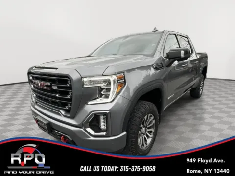 Gray 2021 GMC Sierra 1500 AT4 for sale in Rome, NY