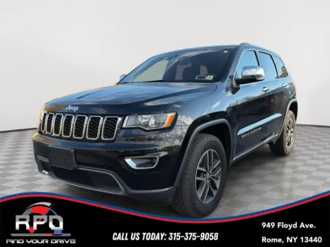 Black 2018 Jeep Grand Cherokee Limited for sale in Rome, NY