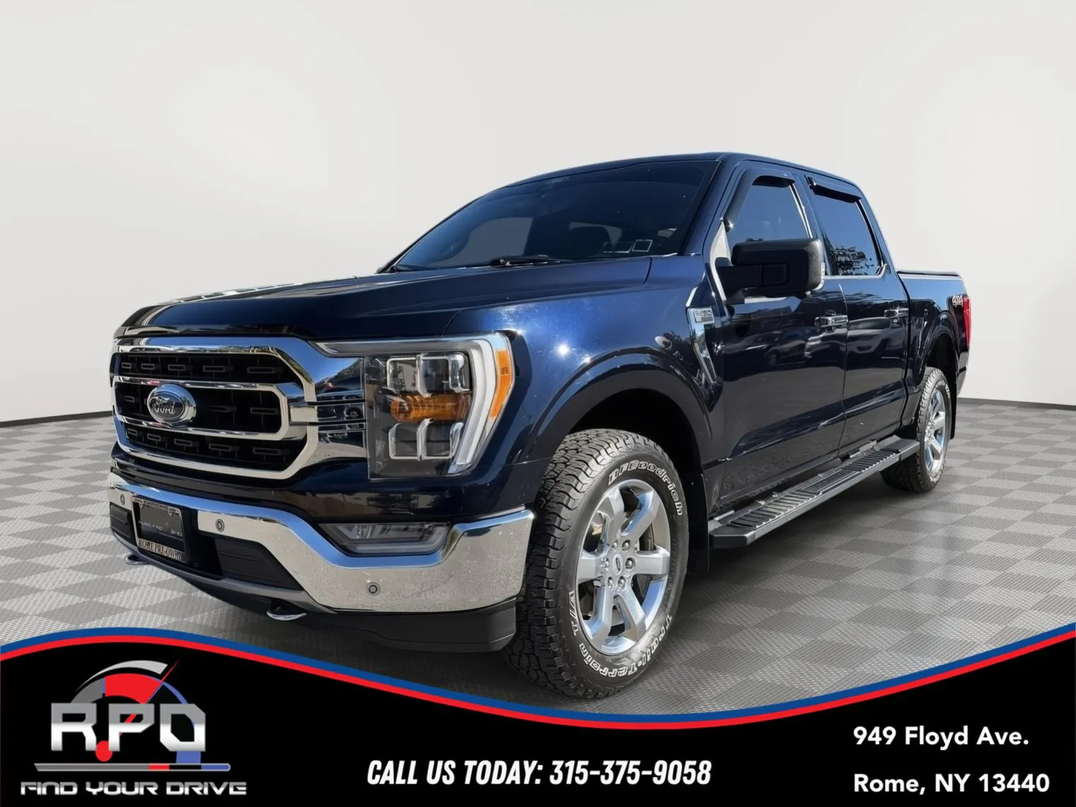 Blue 2021 Ford F-150 XLT for sale in Rome, NY