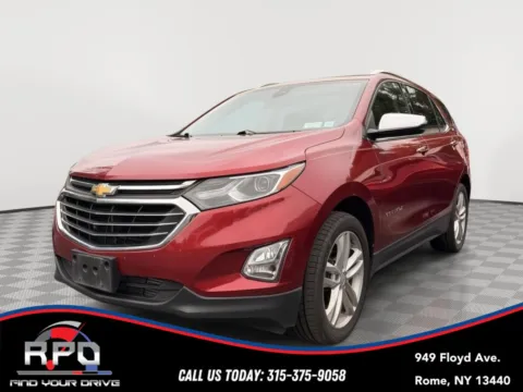 Red 2018 Chevrolet Equinox Premier for sale in Rome, NY