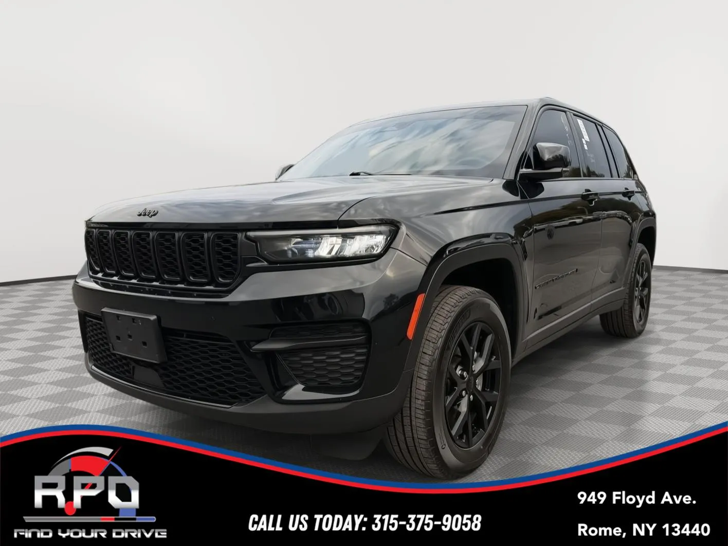 Black 2024 Jeep Grand Cherokee Altitude X for sale in Rome, NY