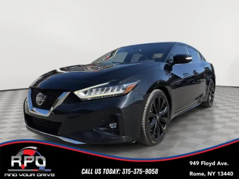 Black 2020 Nissan Maxima SR for sale in Rome, NY