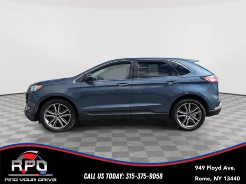 Photos of 2019 Ford Edge Titanium for sale in Rome, NY at Rome Preowned Auto Sales