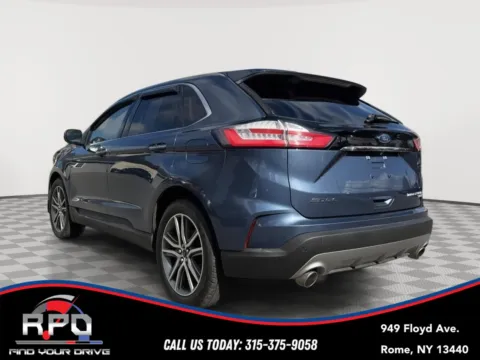 Another view of 2019 Ford Edge Titanium for sale in Rome, NY at Rome Preowned Auto Sales