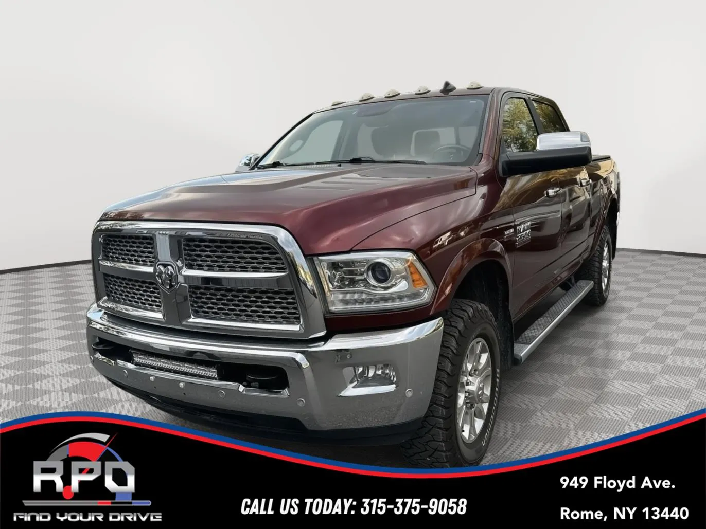 Red 2018 Ram 2500 Laramie for sale in Rome, NY
