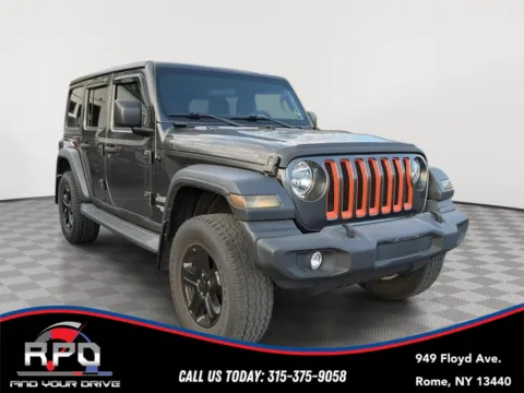 More photos of 2018 Jeep Wrangler Unlimited Sport S at Rome Preowned Auto Sales, NY
