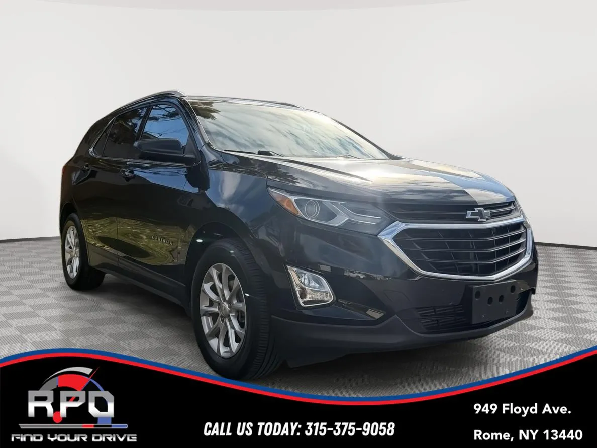 Black 2020 Chevrolet Equinox LT for sale in Rome, NY