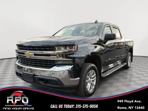 Black 2021 Chevrolet Silverado 1500 LT for sale in Rome, NY