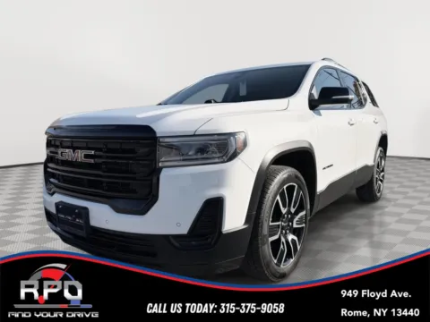 White 2021 GMC Acadia SLE for sale in Rome, NY