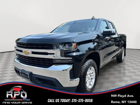 Black 2020 Chevrolet Silverado 1500 LT for sale in Rome, NY