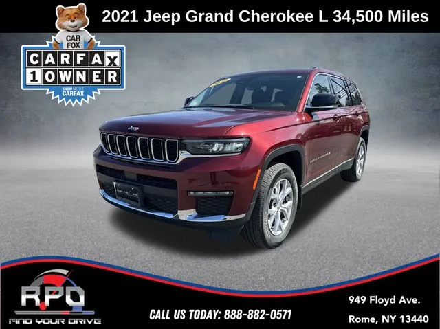 2021 Jeep Grand Cherokee L Limited for sale in Rome, NY