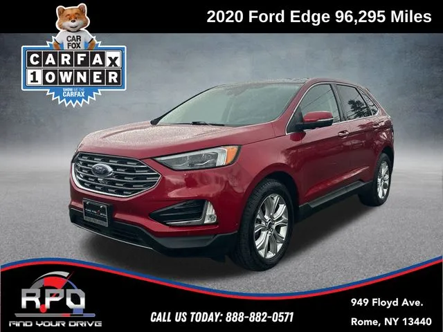 2020 Ford Edge Titanium for sale in Rome, NY