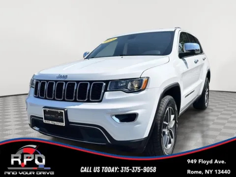 White 2021 Jeep Grand Cherokee Limited for sale in Rome, NY
