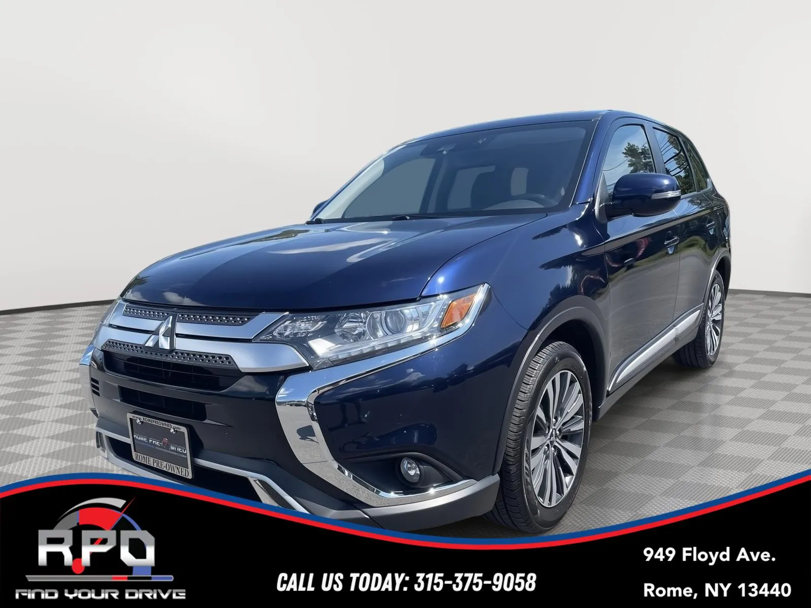 Blue 2020 Mitsubishi Outlander SE for sale in Rome, NY