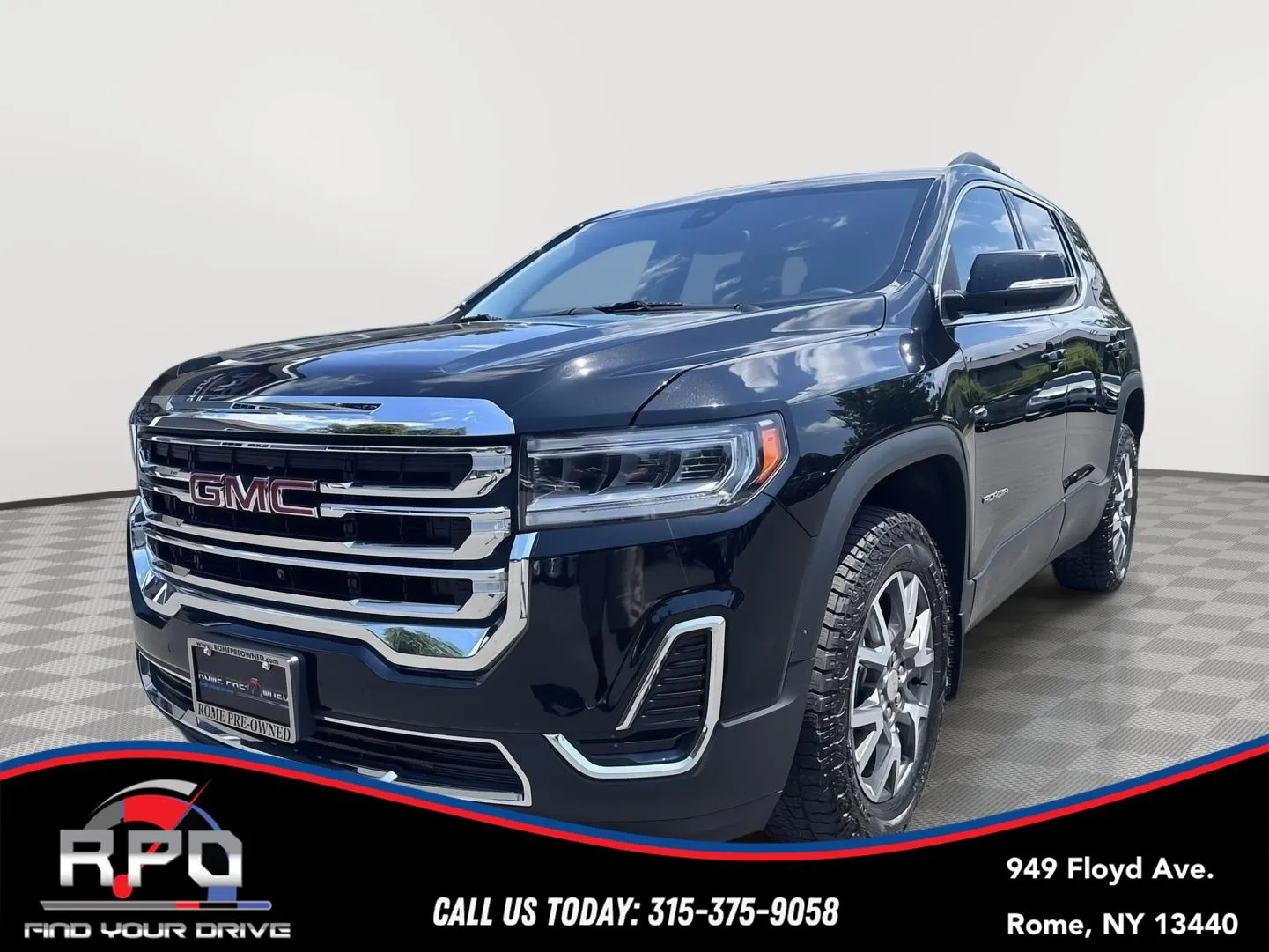 Black 2022 GMC Acadia SLE for sale in Rome, NY
