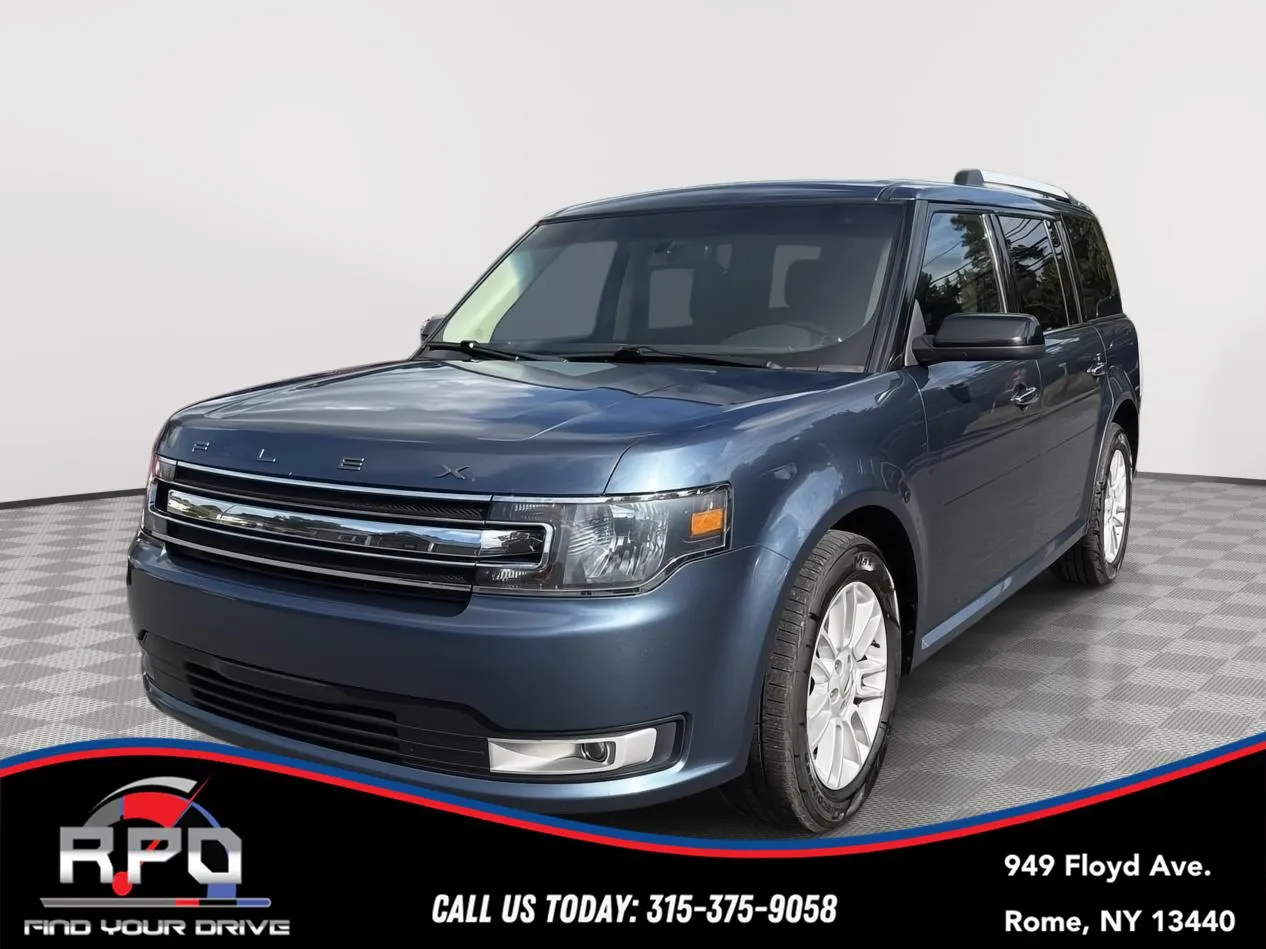 Blue 2018 Ford Flex SEL for sale in Rome, NY