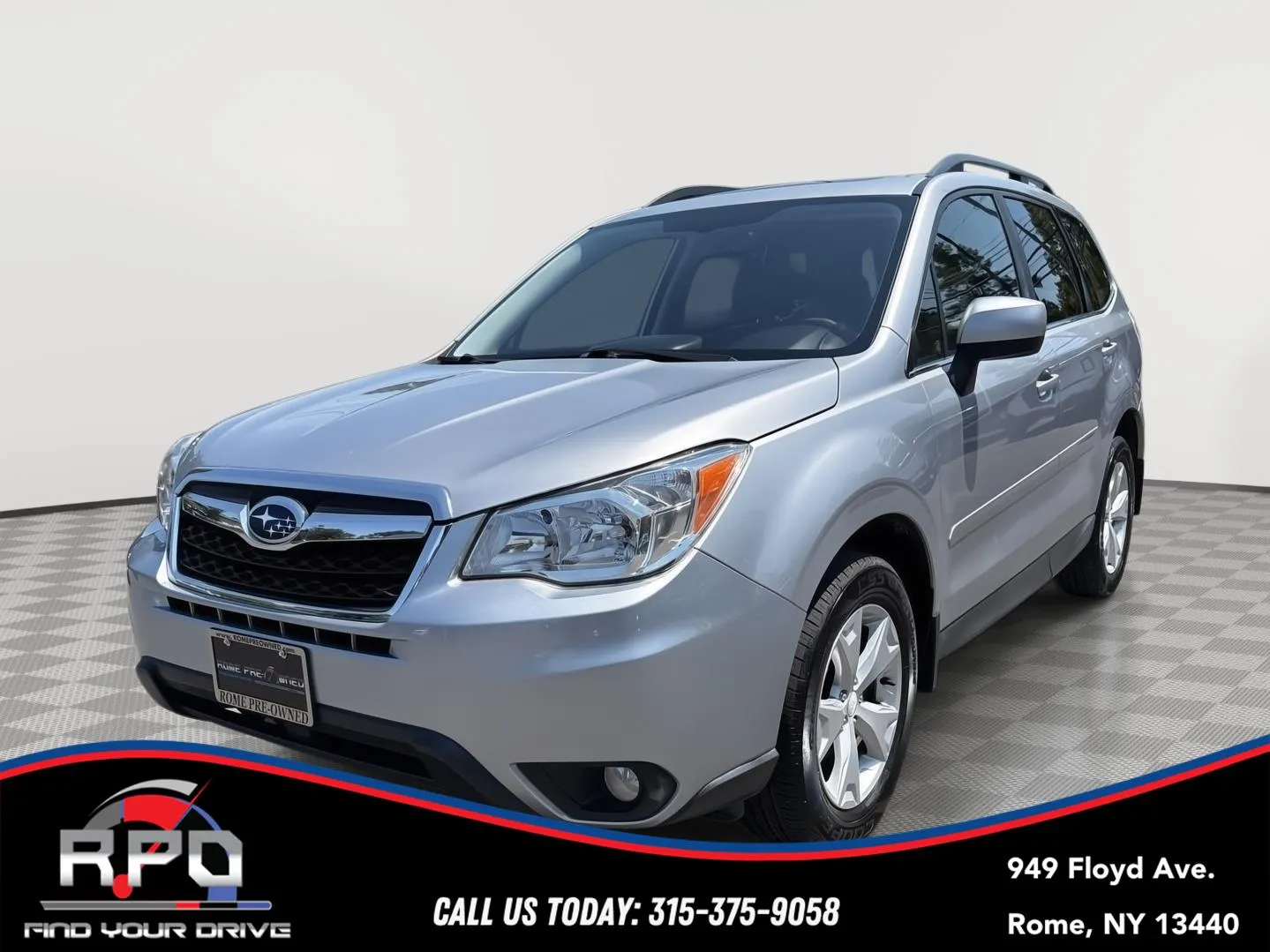Silver 2016 Subaru Forester 2.5i Limited for sale in Rome, NY