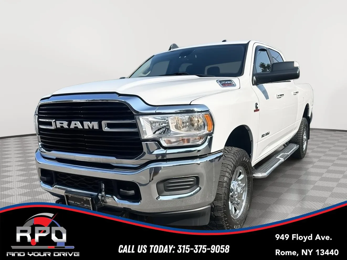 White 2019 Ram 2500 Big Horn for sale in Rome, NY